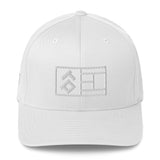 RP COURT FLEXFIT CAP - White Out