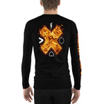 Flaming Death Rash Guard