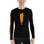 Flaming Death Rash Guard