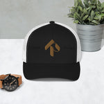 RickTozer Two Tone Logo Trucker