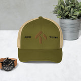 RickTozer Two Tone Logo Trucker