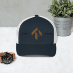 RickTozer Two Tone Logo Trucker