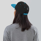 ELECTRICK - Neon 3 bar Snapback (blue)