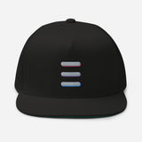 ELECTRICK 3 Bar Flat Bill Cap