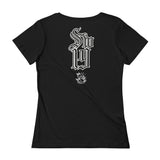 Wimbledon Ink - Ladies' Scoopneck T-Shirt